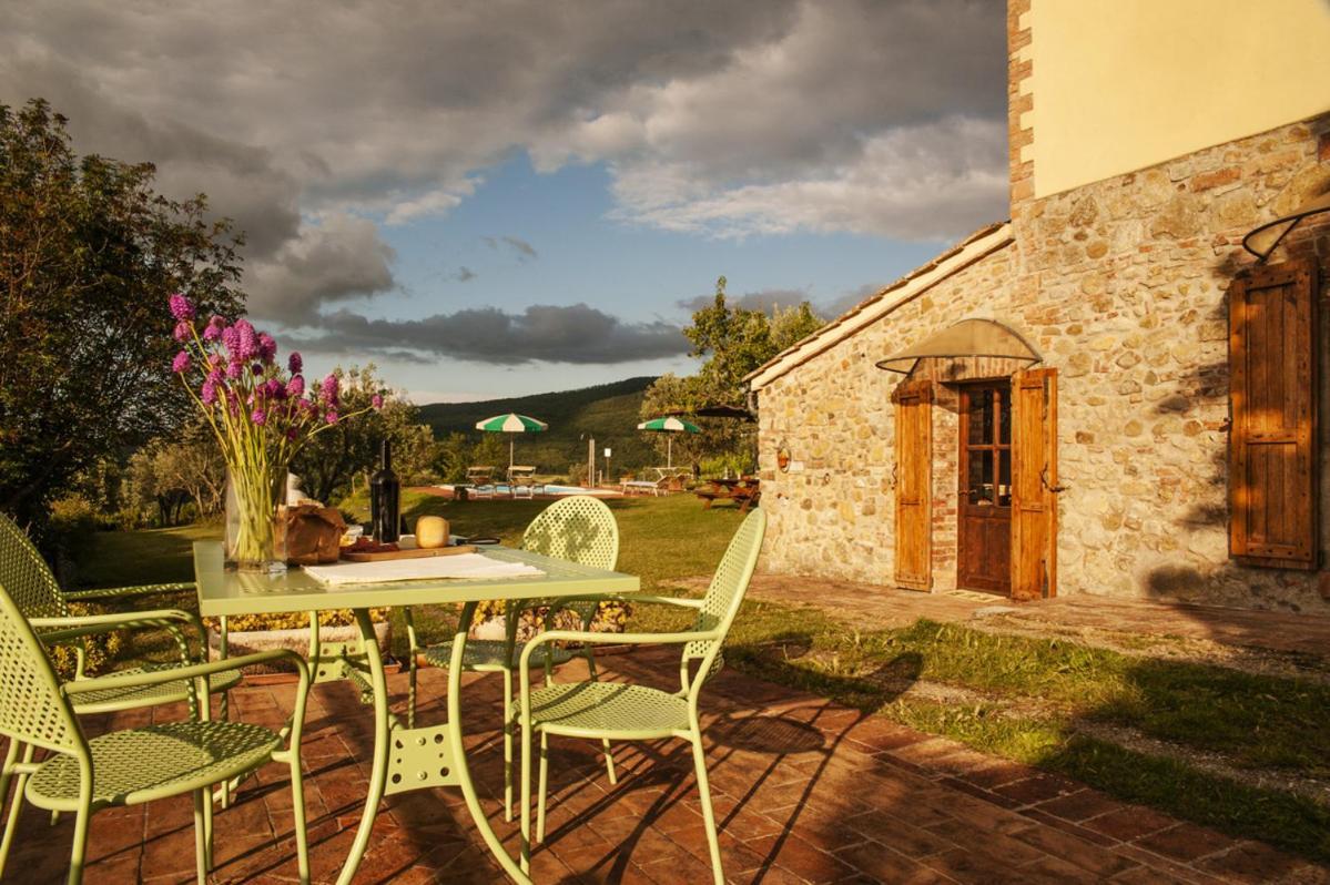 Villa San Regolino Whit Private Pool Radicondoli Exteriör bild