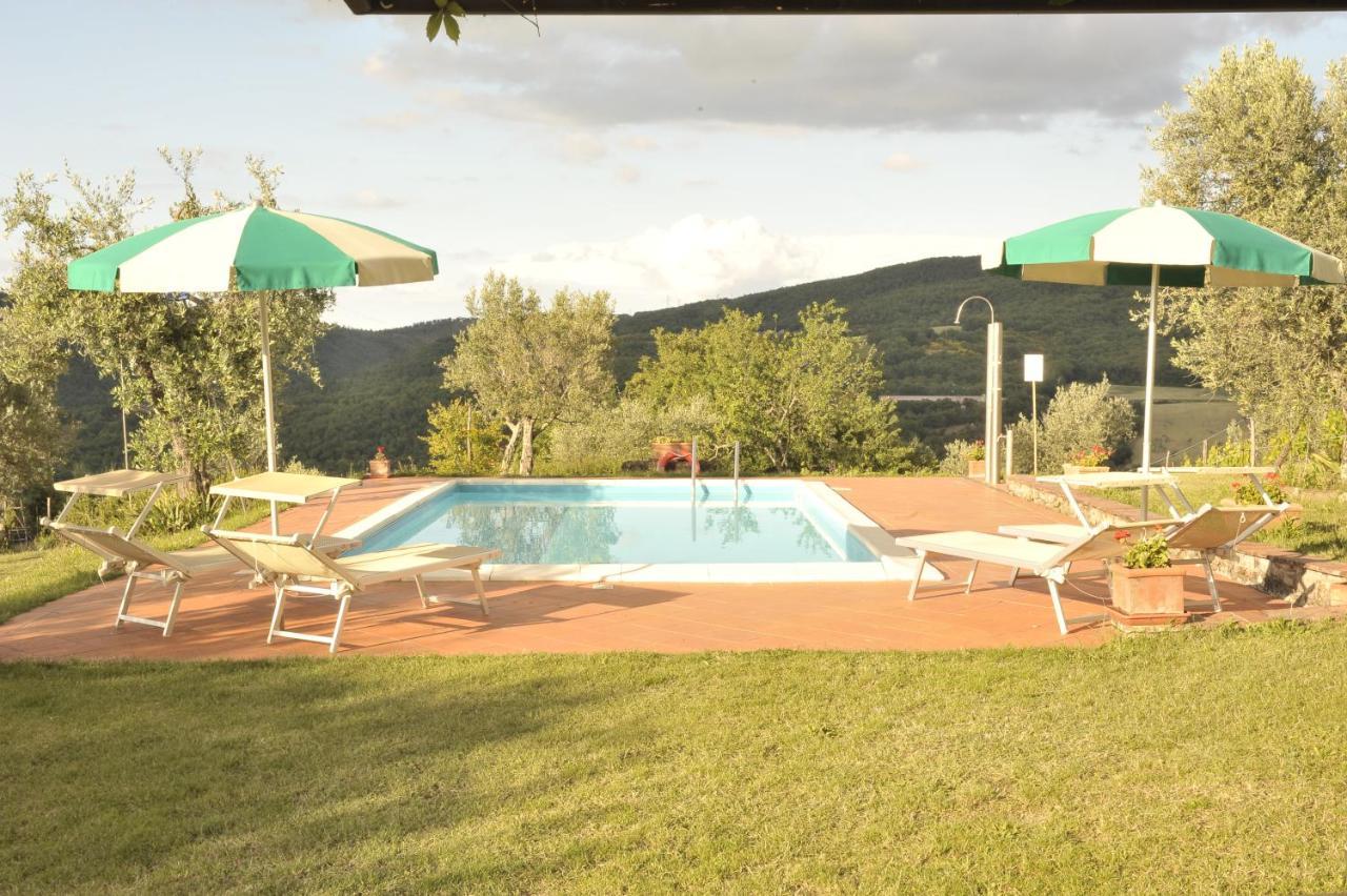 Villa San Regolino Whit Private Pool Radicondoli Exteriör bild