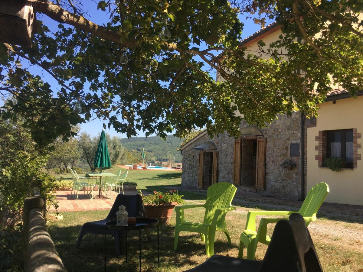 Villa San Regolino Whit Private Pool Radicondoli Exteriör bild