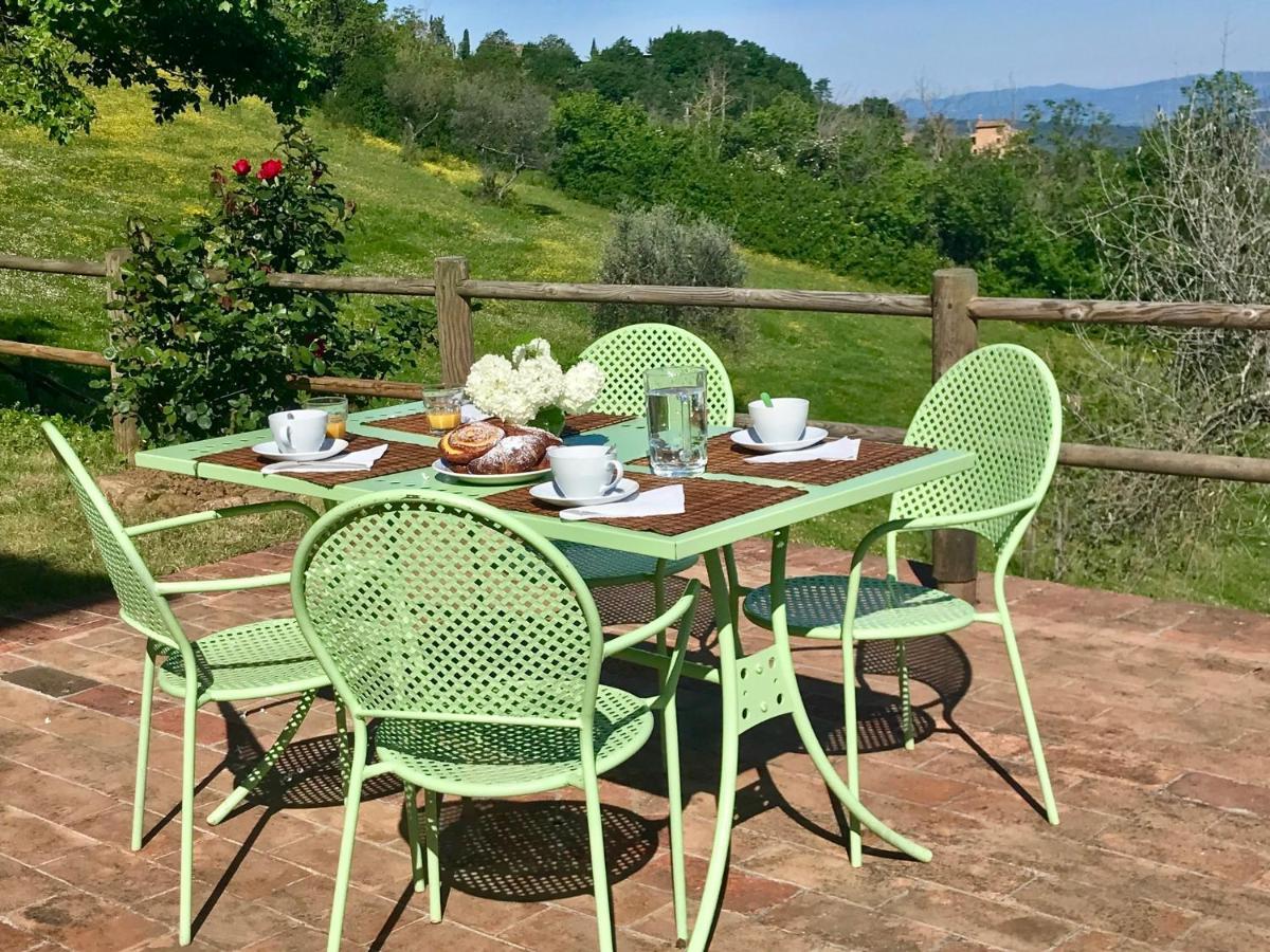 Villa San Regolino Whit Private Pool Radicondoli Exteriör bild
