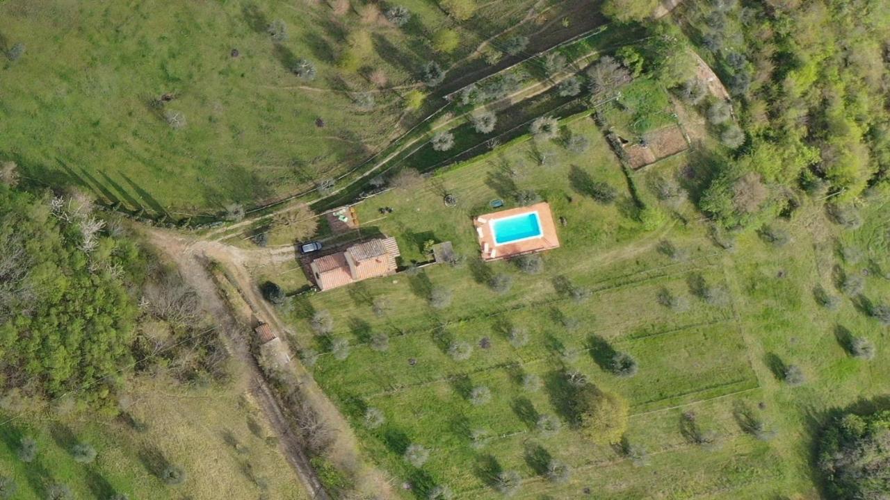 Villa San Regolino Whit Private Pool Radicondoli Exteriör bild