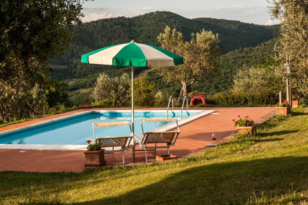 Villa San Regolino Whit Private Pool Radicondoli Exteriör bild