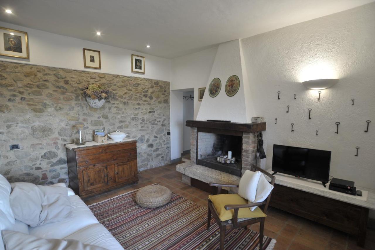 Villa San Regolino Whit Private Pool Radicondoli Exteriör bild